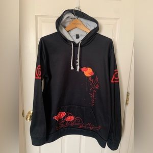 Naruto hoodie manga sweater lg preowned
